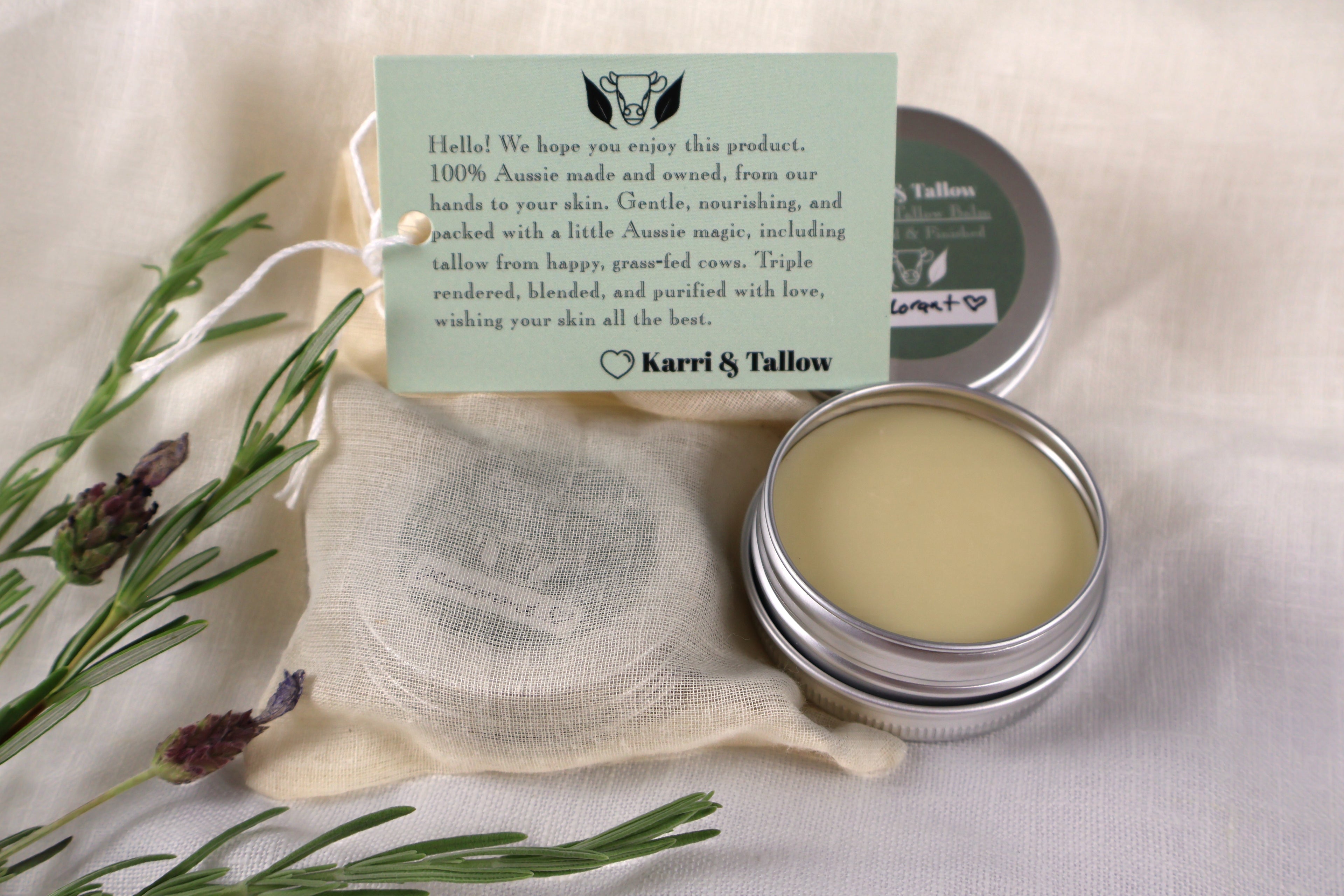 Natural Tallow Deodorant
