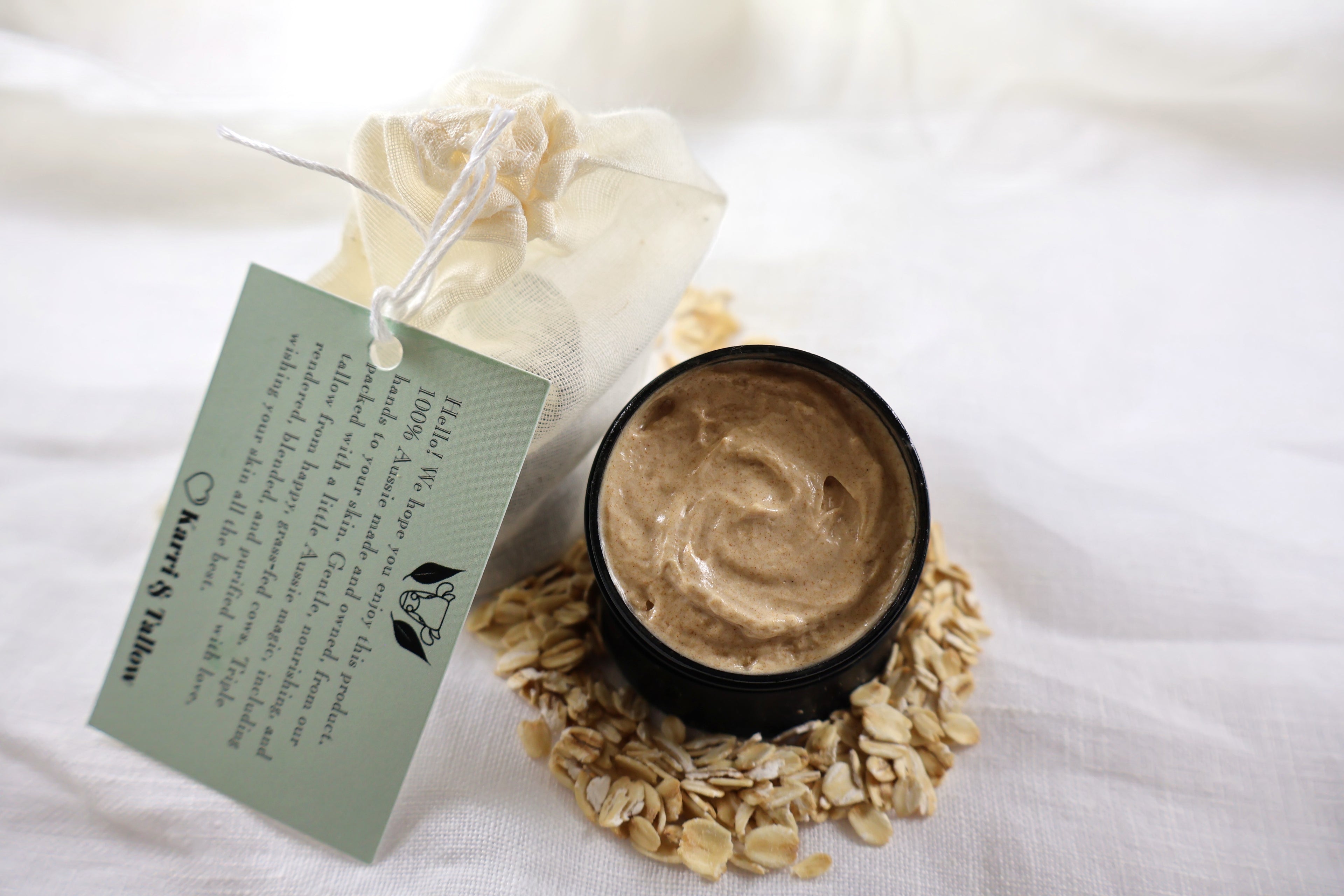Tallow Face and Body Scrub